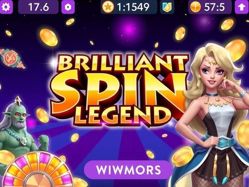Brilliant Spin Legend Game Banner